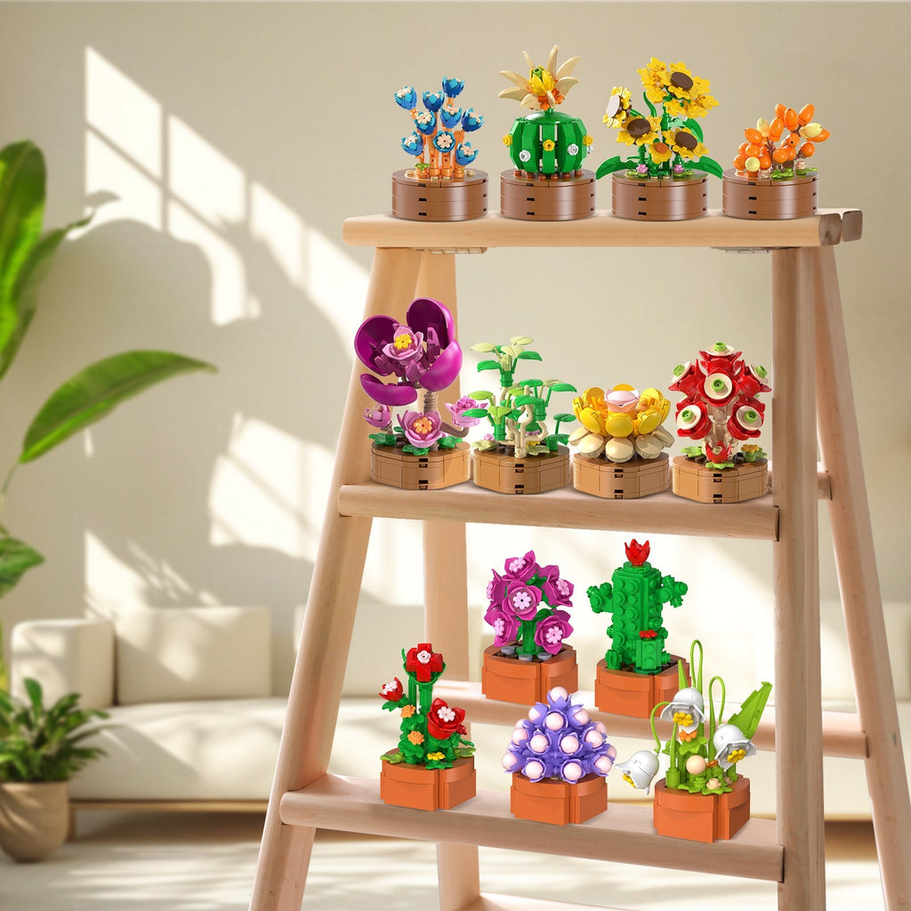 CUBIMANA 15er Blumen Botanicals Mini-Bauset