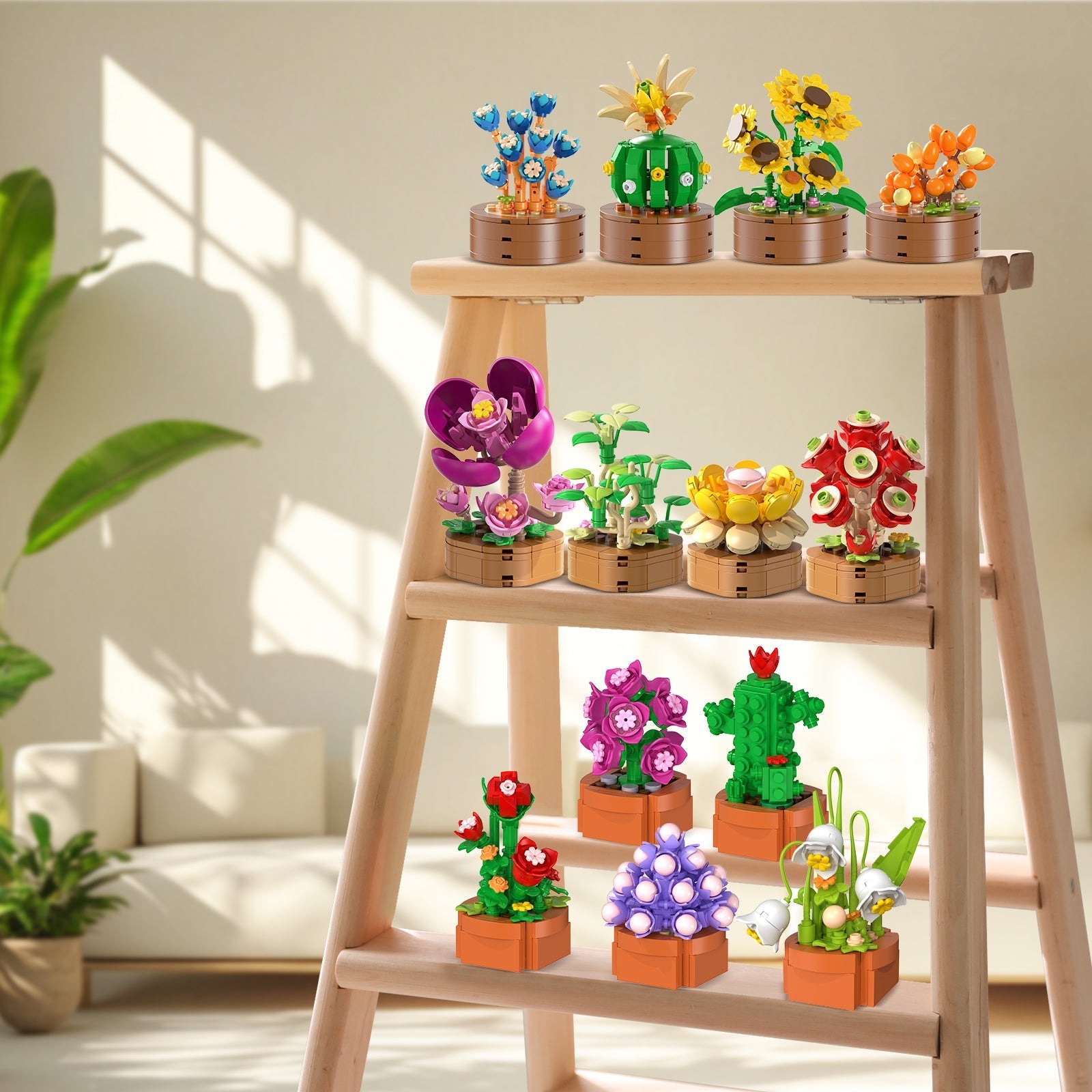 CUBIMANA 15er Blumen Botanicals Mini-Bauset