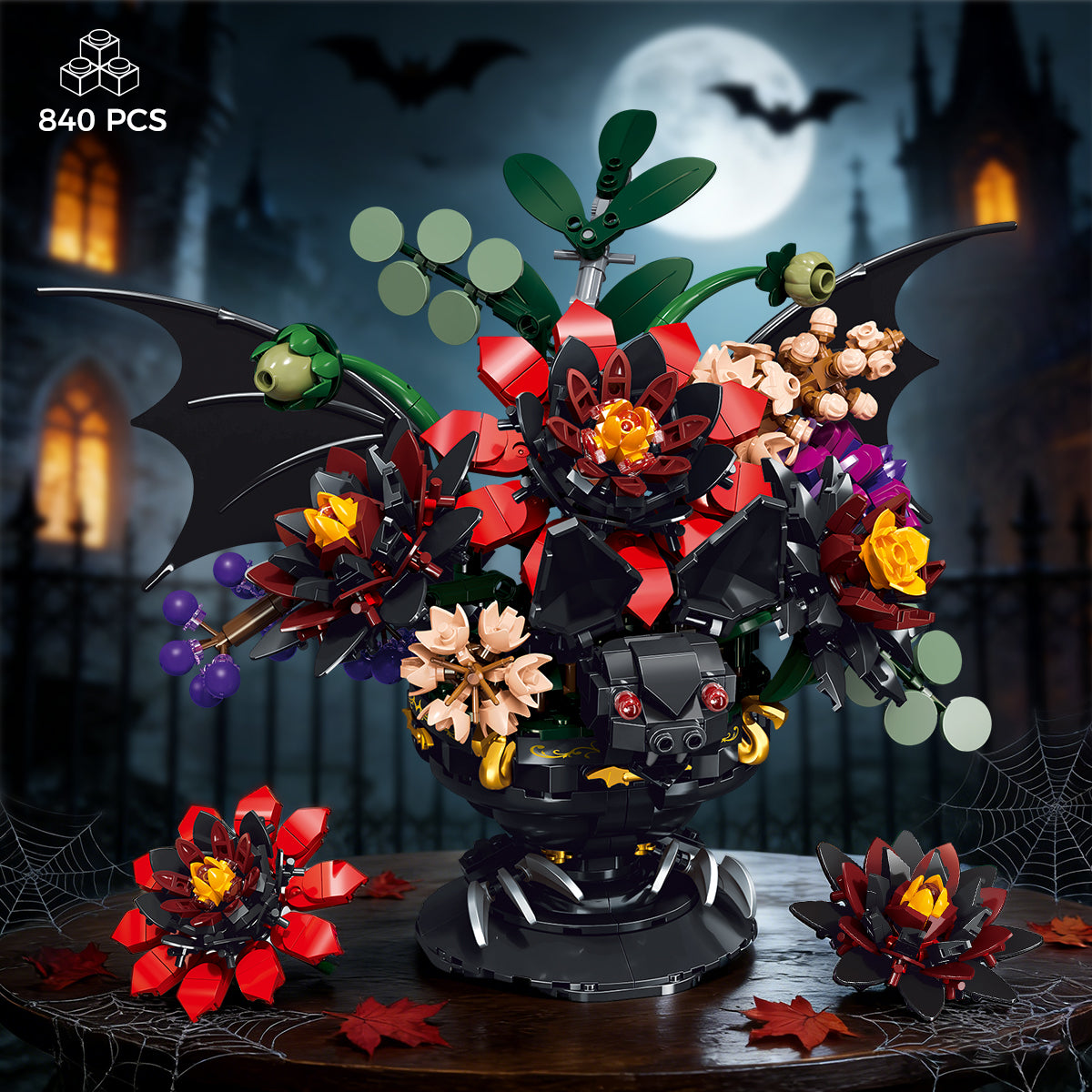 Hogokidstoys Gothic Fledermaus-Blumenkollektion