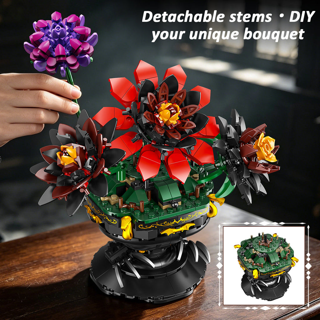 Hogokidstoys Gothic Fledermaus-Blumenkollektion