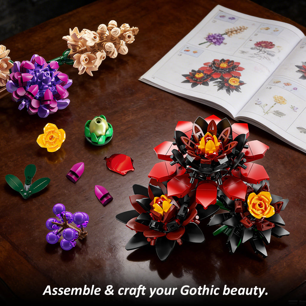 Hogokidstoys Gothic Fledermaus-Blumenkollektion