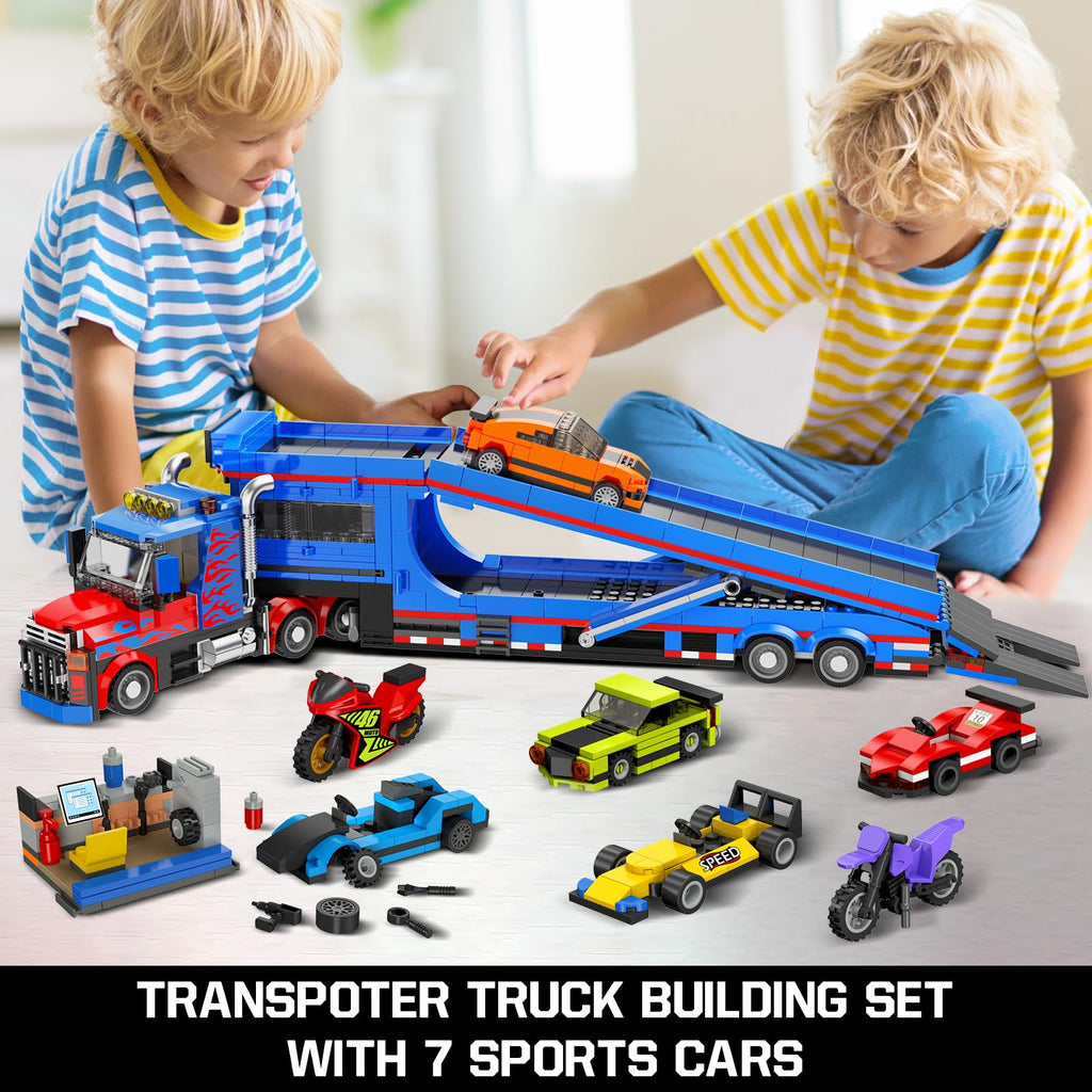 CUBIMANA Autotransporter-LKW-Bauset