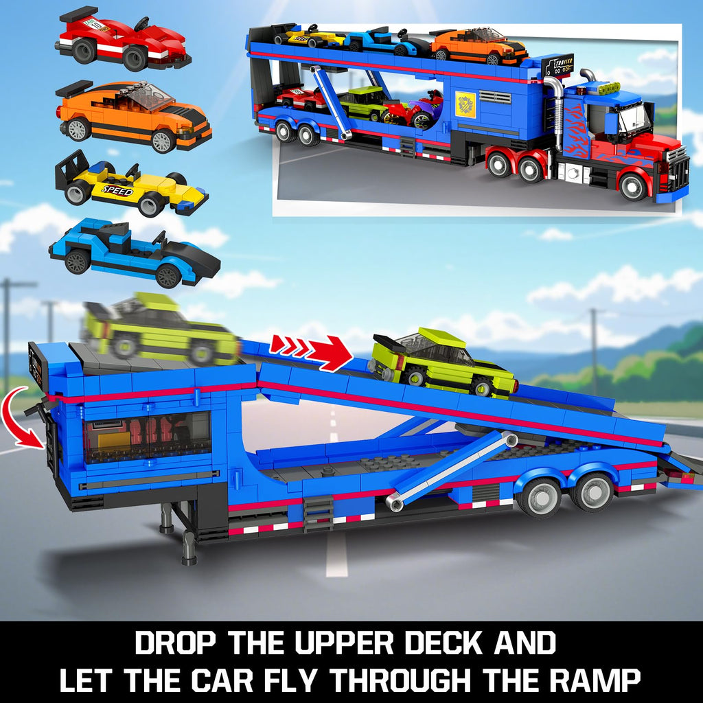 CUBIMANA Autotransporter-LKW-Bauset