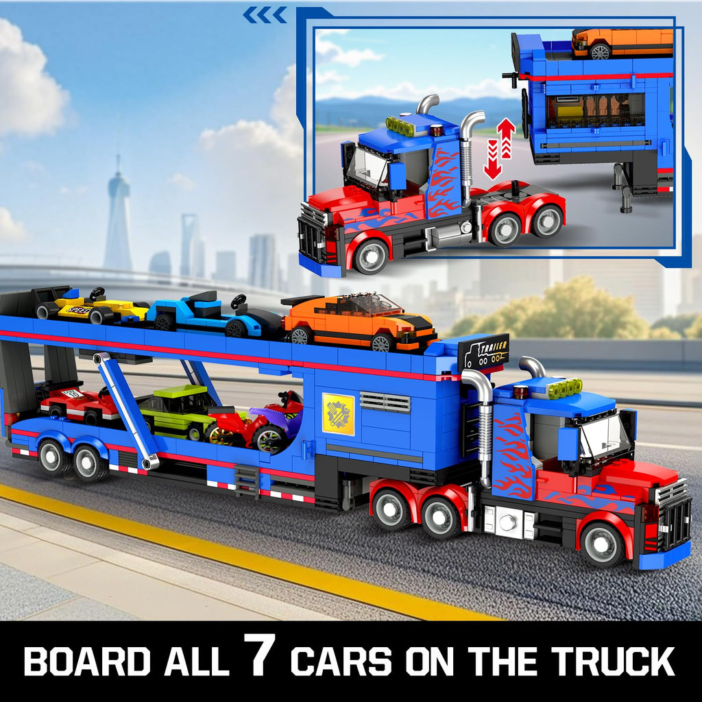 CUBIMANA Autotransporter-LKW-Bauset