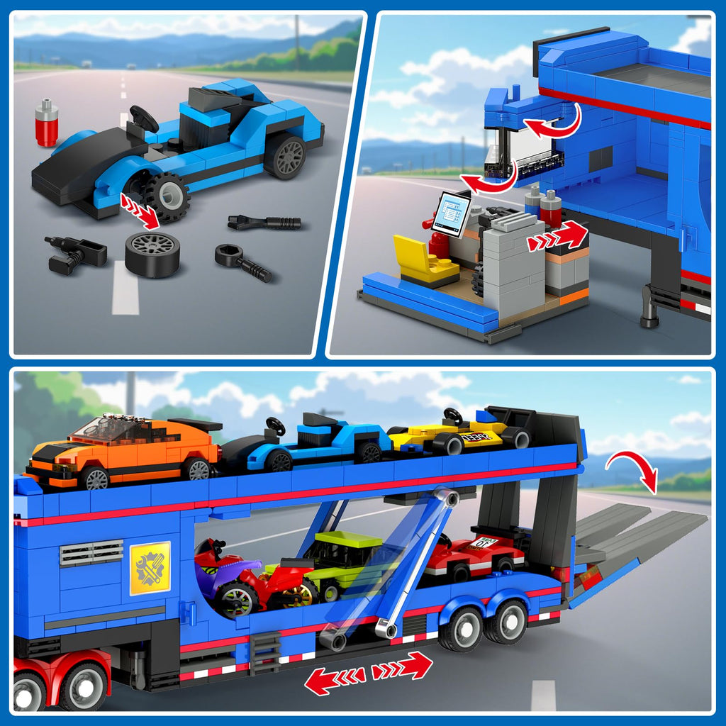 CUBIMANA Autotransporter-LKW-Bauset